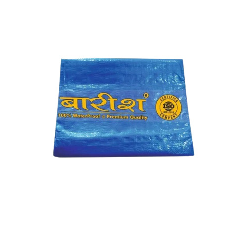 Blue HDPE Truck Tarpaulin - 6x6 Feet 100 GSM | Waterproof Durable UV & Tear Resistant Lightweight