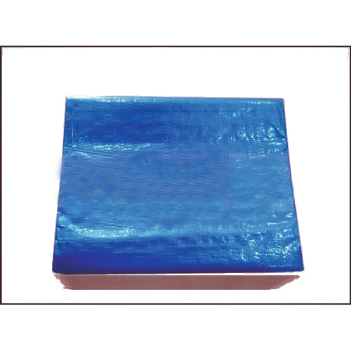 HDPE Tarpaulin - 6x5 Feet, 120 GSM Waterproof Heavy Duty Blue with UV & Thermal Resistance