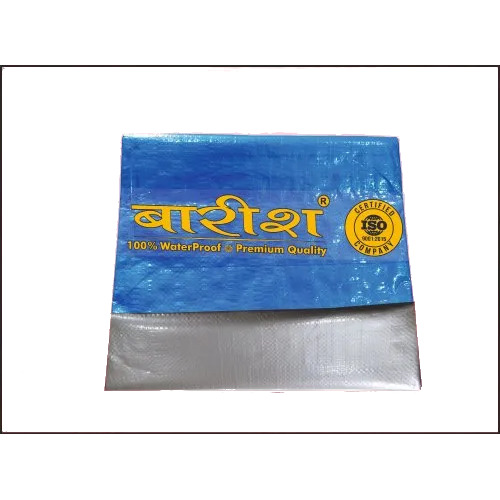 Hdpe Tarpaulin - 120 Gsm, 6x5 Feet Silver Blue | 100% Waterproof, Tear And Uv Resistance, Lightweight, Excellent Barrier Properties