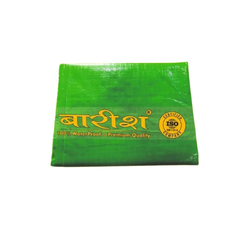 HDPE Tarpaulin - 180 GSM, 14x14 Square Feet Green | Waterproof, Durable, Tear and UV Resistant, Lightweight, Pure Virgin & UV Thread