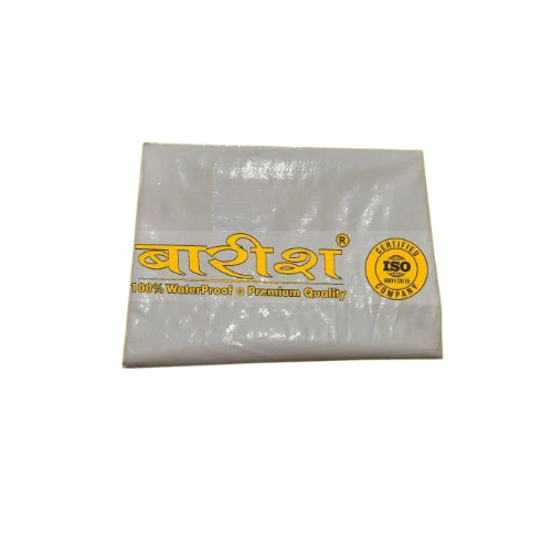 Plastic Tarpaulin - 3 mm Thickness, 180 GSM Coated PE Laminated | 100% Waterproof, Tear and UV Resistance, Lightweight, Excellent Barrier Properties