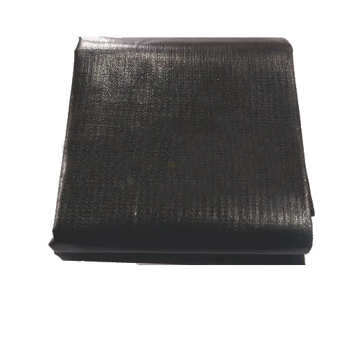 250 GSM HDPE Tarpaulin - 6x6 Feet, Black | 100% Waterproof, Heavy Duty, Lightweight, UV & Thermal Weathering Resistance, Excellent Barrier Properties