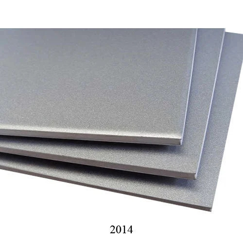 Aluminium Plate 2014 T6 T651 - High Strength Corrosion Resistant Rectangular Silver Aluminium | Durable for Industrial Applications