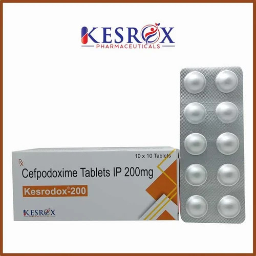 Cefpodoxime Proxetil - 200 Mg Tablets | Grade: Medicine Prescription Required Usage: For Hospital and Clinic