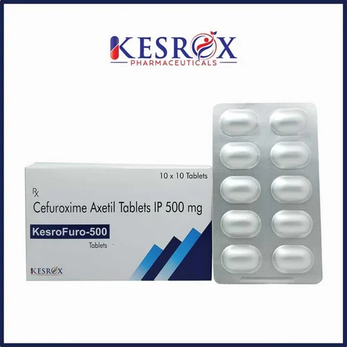 Cefuroxime Axetil - 500 Mg Tablets | Grade: Medicine, Prescription Required for Hospital and Clinic Use
