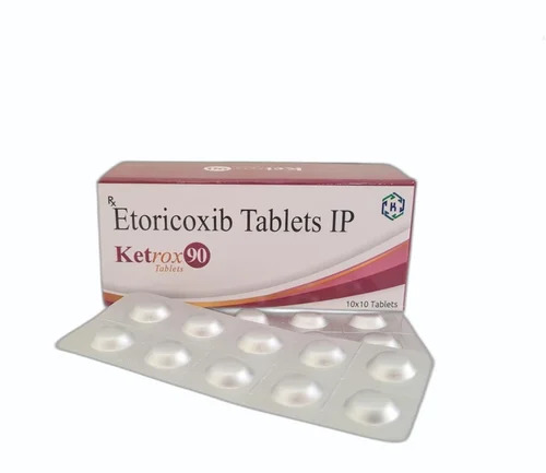 Etoricoxib - 90 Mg Tablets | Prescription Required For Hospital and Clinic Use Store in Cool and Dry Place Precautions Necessary
