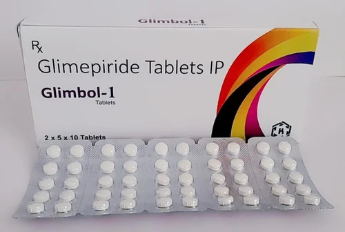 Glimepiride Pharmaceutical Tablets - Prescription Medicine, For Hospital & Clinic Use | Storage: Cool and Dry Place, Dosage as Per Prescription Required