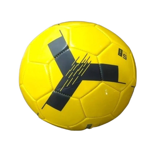 Kids PVC Football - Size 3, Yellow Color | Durable Round Design for Extended Playtime