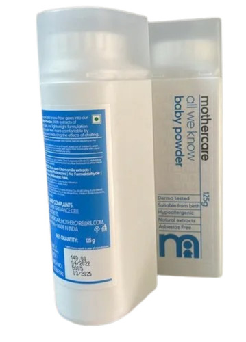 Mothercare Baby Powder - Skin Friendly, Age: 0-4 Years | Ideal for Baby Care, Soft and Gentle on Delicate Skin