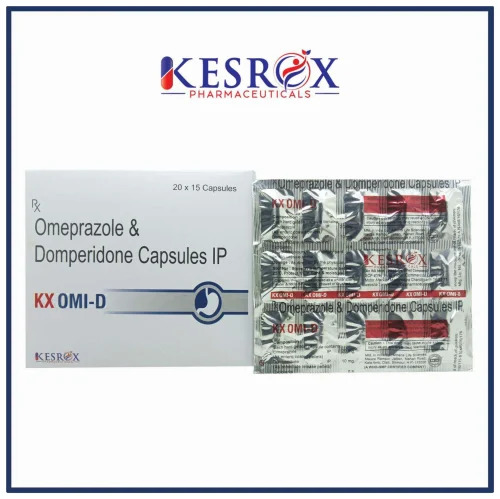 Omeprazole And Domperidone Capsules - Prescription-Required, Application for Hospital and Clinic | Cool and Dry Storage, Dosage As Per Prescription