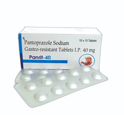 Pantoprazole Sodium Gastro Resistant Tablets - Prescription Medication for Hospital and Clinic Use | Dosage as Per Prescription, Stored in Cool and Dry Place, Tablet Form
