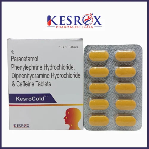 Paracetamol Phenylepherine Caffeine Diphenhydramine Tablets