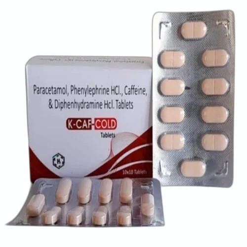 Paracetamol Phenylephrine Caffeine Diphenhydramine Tablets
