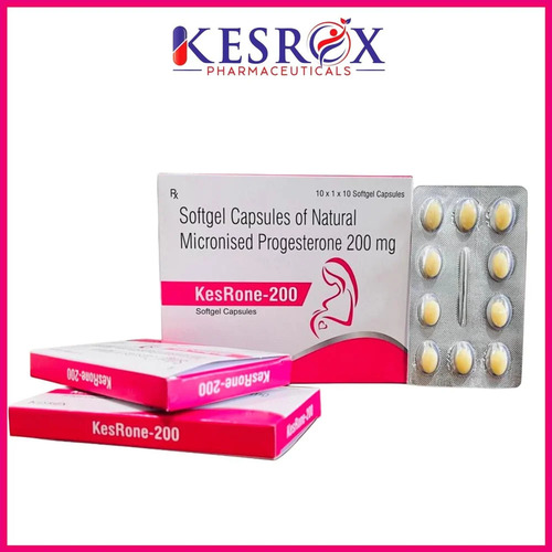 Progesterone 200mg Soft Gelatin Capsules
