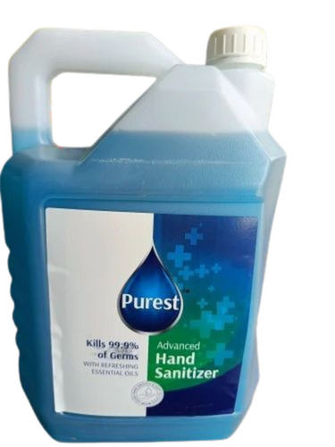 Purest 5 Litre Alcohol Based Advanced Hand Sanitizer