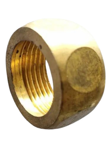 Round Brass Nut