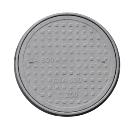 Round FRP Manhole Covers - 1x1 Ft 2x2 Ft 300x300mm 600x600mm 1000mm | Lightweight Corrosion-Resistant Non-Conductive High Load-Bearing Capacity