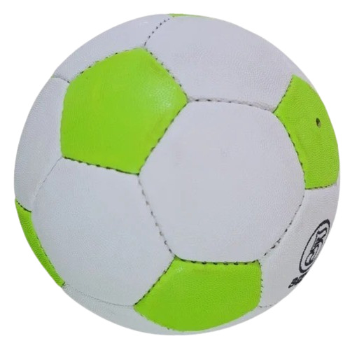 Rubber Soccer Ball - Size 5, Neon Green And Black | Non Customized, Longer Life Design