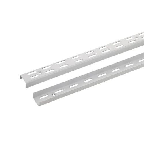 Shelf Bracket - Mild Steel, 6 to 17 Inches Available Sizes, Powder Coated White Finish - Standard Design