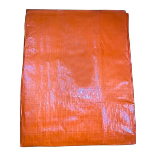 100 GSM Orange HDPE Tarpaulin