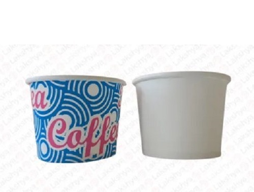 110ml Disposable Paper Cups - Paper Material, Various Sizes & Colors | Leak Resistant, Good Gripping, Quality Assured