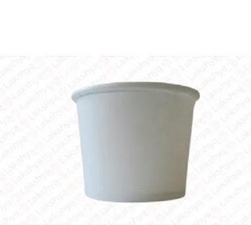 110ml Plain Disposable Paper Cups - White Paper, Leak Resistant and Crack Resistant , Good Gripping with Quality Assurance
