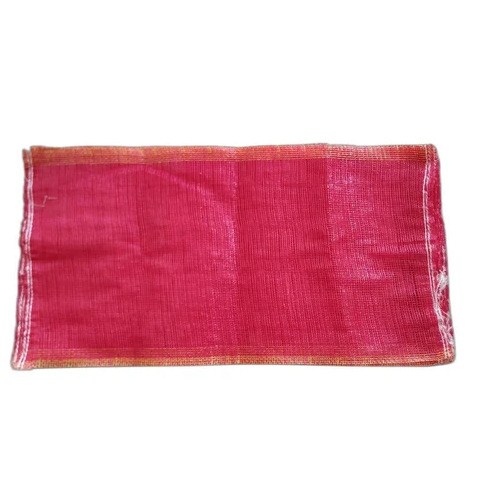 15Kg Red Vegetable Leno Bag