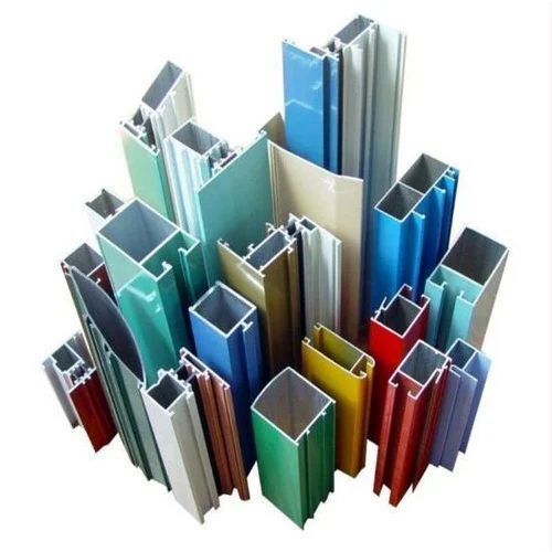 Aluminium Extrusion Sections - Square Profile Corrosion Resistant Weatherproof Design Customizable Colors Easy Installation Non-Magnetic