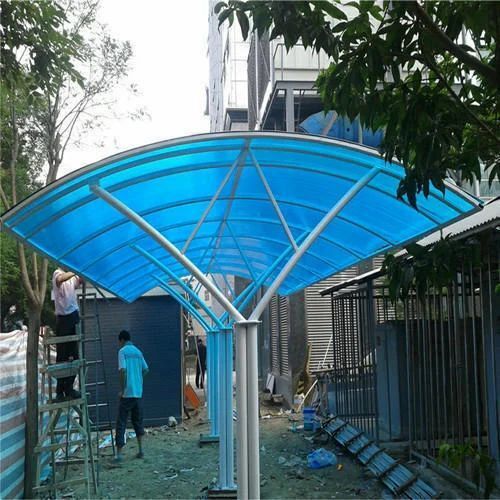 Blue Galvanized Iron Roofing Sheet - Galvanized Iron, Plain, Lightweight Design | Premium Quality, Durable Material, Weatherproof Protection, High Tensile Strength, Impact Resistant, Fire Resistant, Affordable