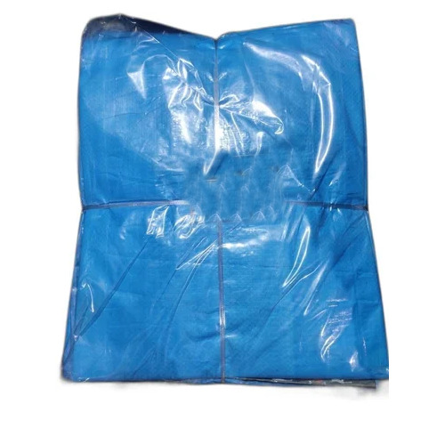 Bullet Blue HDPE Tarpaulin - PE Laminated, UV Treated, Waterproof, Lightweight, Standard Design, Knitted Technique