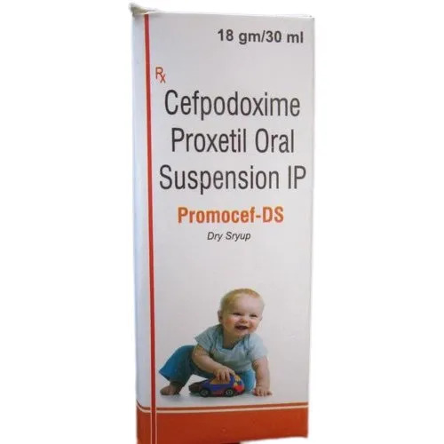 Cefpodoxime Proxetil Oral Suspension - Liquid Dosage Form | Prescription Required, For Hospital and Clinic Use, Store in Cool and Dry Place