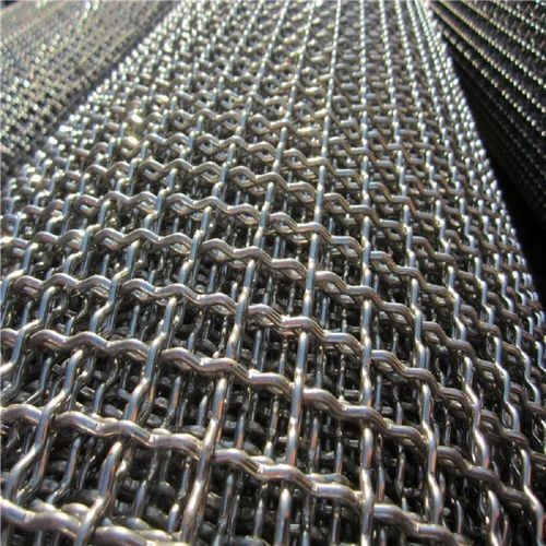 Crimped Wire Mesh - Galvanized Iron Wire, Premium Grey | Non-Toxic Material, Flexible Design, Long Lasting, Maintenance Free, Stable Structure, Lightweight Design