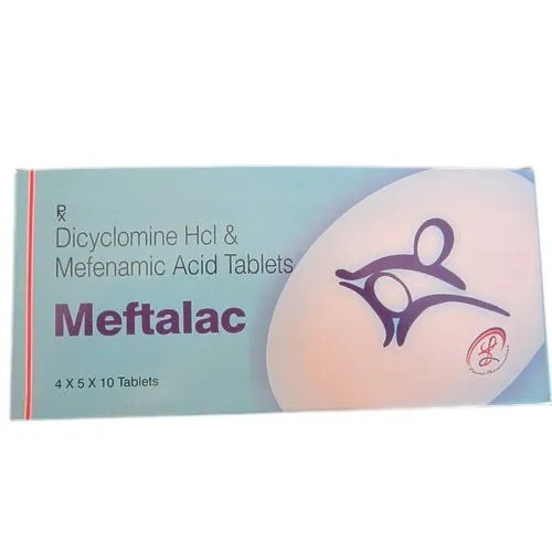 Dicyclomine HCI And Mefenamic Acid Tablets