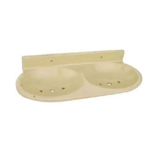 Double Plastic Soap Dish