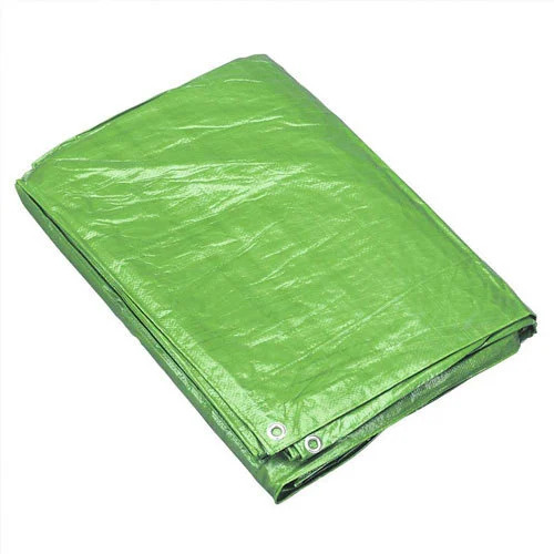 Heavy Duty Tarpaulins - 30 Micron Pe Laminated, Waterproof Green Cover For Transport Cargo And Goods