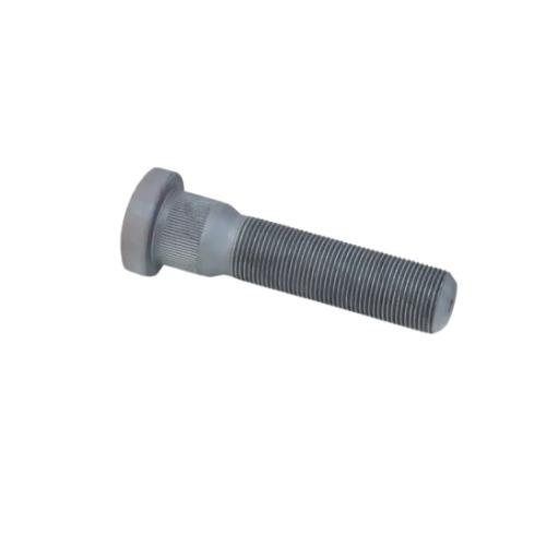 Hub Bolt Volvo - Alloy Steel, 22mm Diameter, 4 Inch Length, Metallic Grey | Corrosion Resistant, Excellent Tensile Strength, New Condition