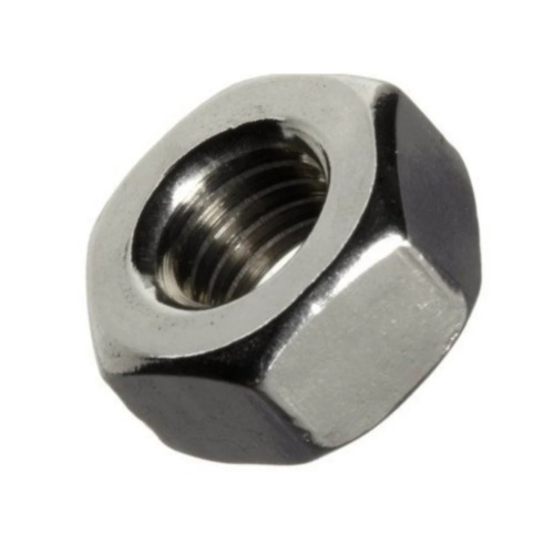Mild Steel Hex Nuts - 2 mm Nominal Diameter, Rust Resistant Silver Design | High-Quality Materials, Corrosion-Resistant, Ideal for Automotive Applications