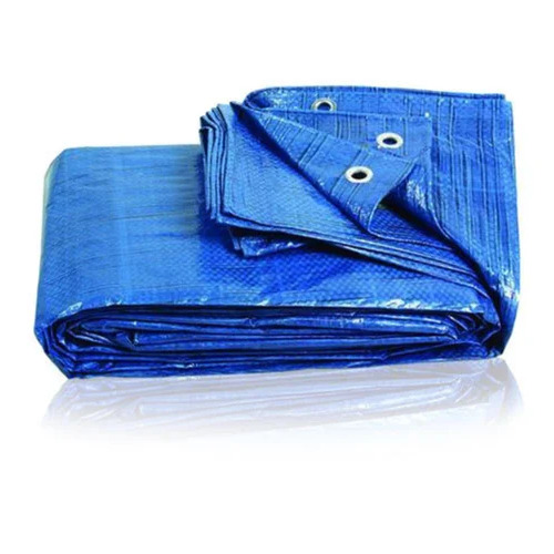 Plain Pe Tarpaulin - Pvc Coated, Waterproof, Blue | Uv Stabilized, Tear Proof, Anti-static, Shrink-resistant