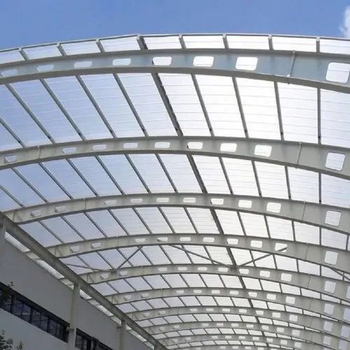 Polycarbonate Roofing Sheet - 2mm Thickness, Plain Design | Weather Resistant, Energy Efficient, Easy Installation, Flexible Design