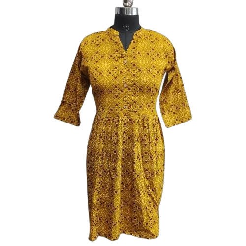 Printed Short Kurti