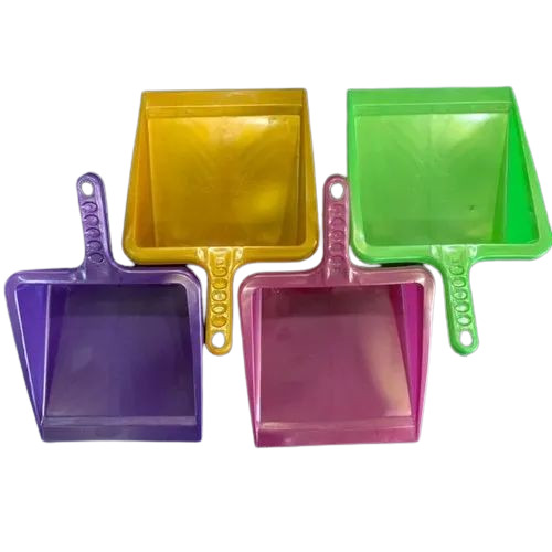 Small Plastic Dust Pan - Plastic Material, 10x14 Inch Size, Multicolor Design | Long Lasting, Durable Quality for Home Use