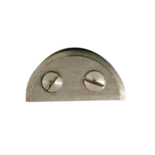Stainless Steel D Shape Bracket - 4 Inch, Chrome Finish | SS 304, Corrosion Resistant