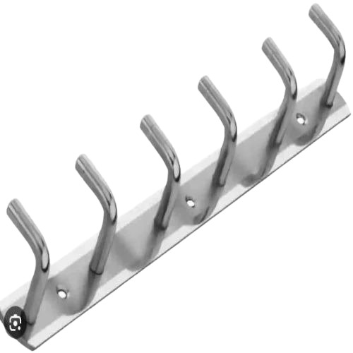 Stainless Steel Utility Hook - 4 Inch, Polish Finish, Screw-in Installation, 8 Pcs Per Box