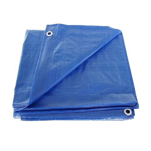 Waterproof Truck Tarpaulin - PE Laminated, UV Resistant and Lightweight Blue HDPE Material for Agriculture Applications