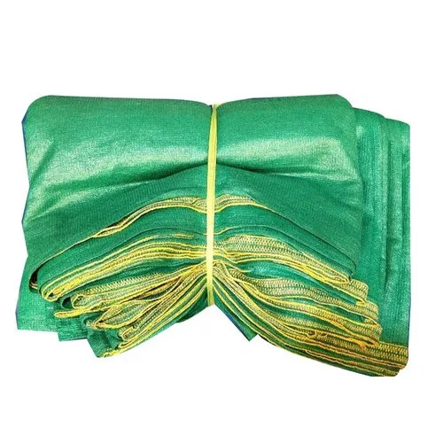 1.4mm Green PVC Tarpaulin - PVC Material, 5 Meter Width , Used for Wind, Rain & Sun Protection, Knitted Technique, Standard Design