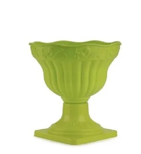 Designer Plastic Planter - Lightweight, Crack Resistant Material | Glossy Finish, Various Color Options, Quality Tested