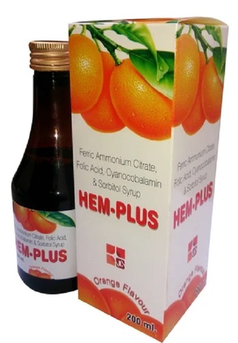 Ferric Ammonium Citrate Folic Acid, Cyanocobalamion And Sorbitol Syrup