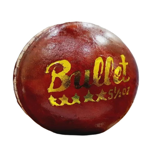 Hard Leather Cricket Balls - Leather, Round, Red | Hard and Durable, Unisex, Designed for Adult Cricket Enthusiasts