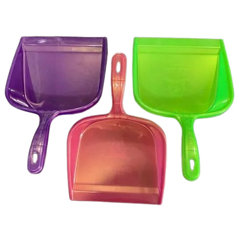 Household Plastic Dust Pan - Plastic, 10x14 Inch, Multicolor | Good Quality, Long Lasting, Durable for Home Use