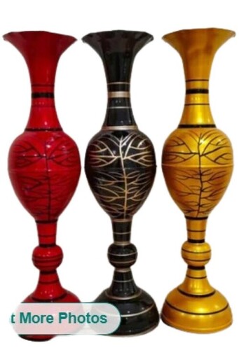 Iron Flower Vase - Lightweight Iron, Customized Sizes Available | Easy to Clean, Long Lasting Finish, Rust Resistant